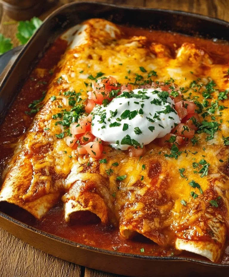 Easy Delicious Chicken Enchiladas Recipe