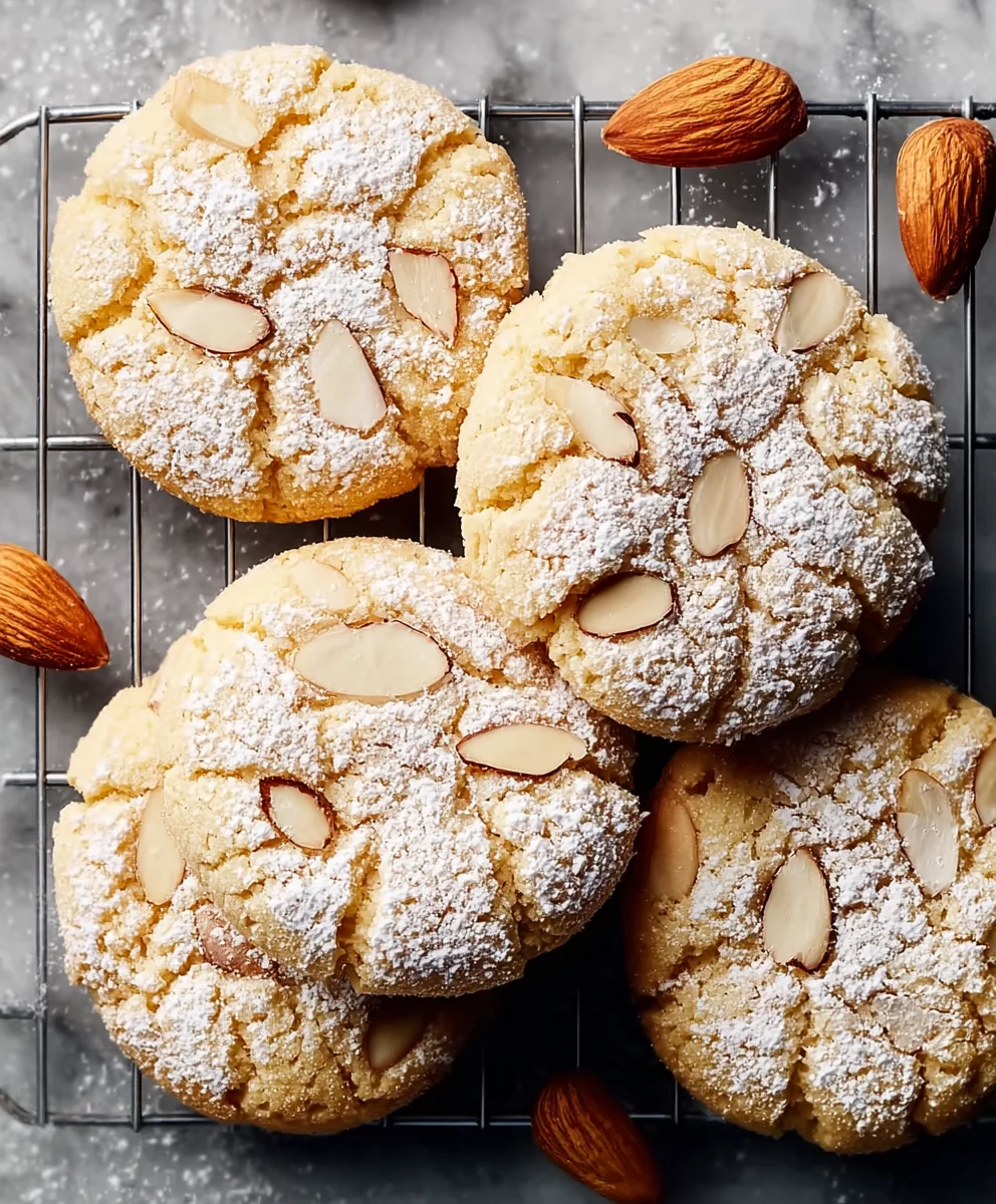 Soft Almond Paste Cookies - Easy Delicious Recipe