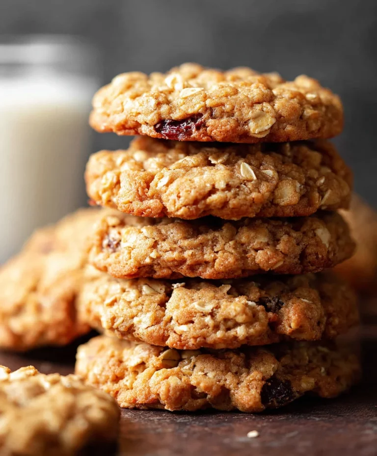 Perfect Chewy Oatmeal Cookies – Easy Homemade Recipe