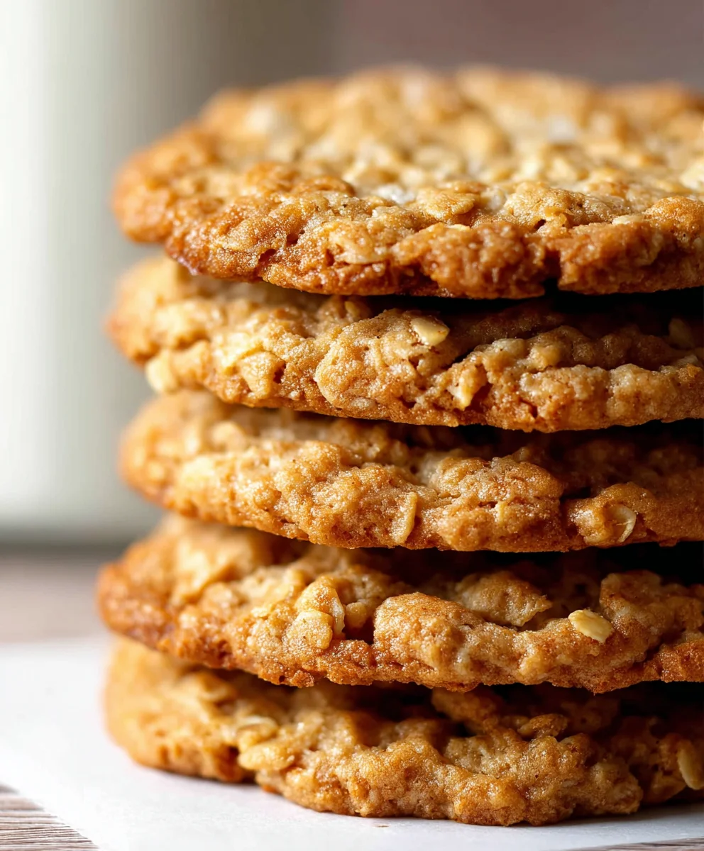 Perfect Chewy Oatmeal Cookies - Easy Homemade Recipe