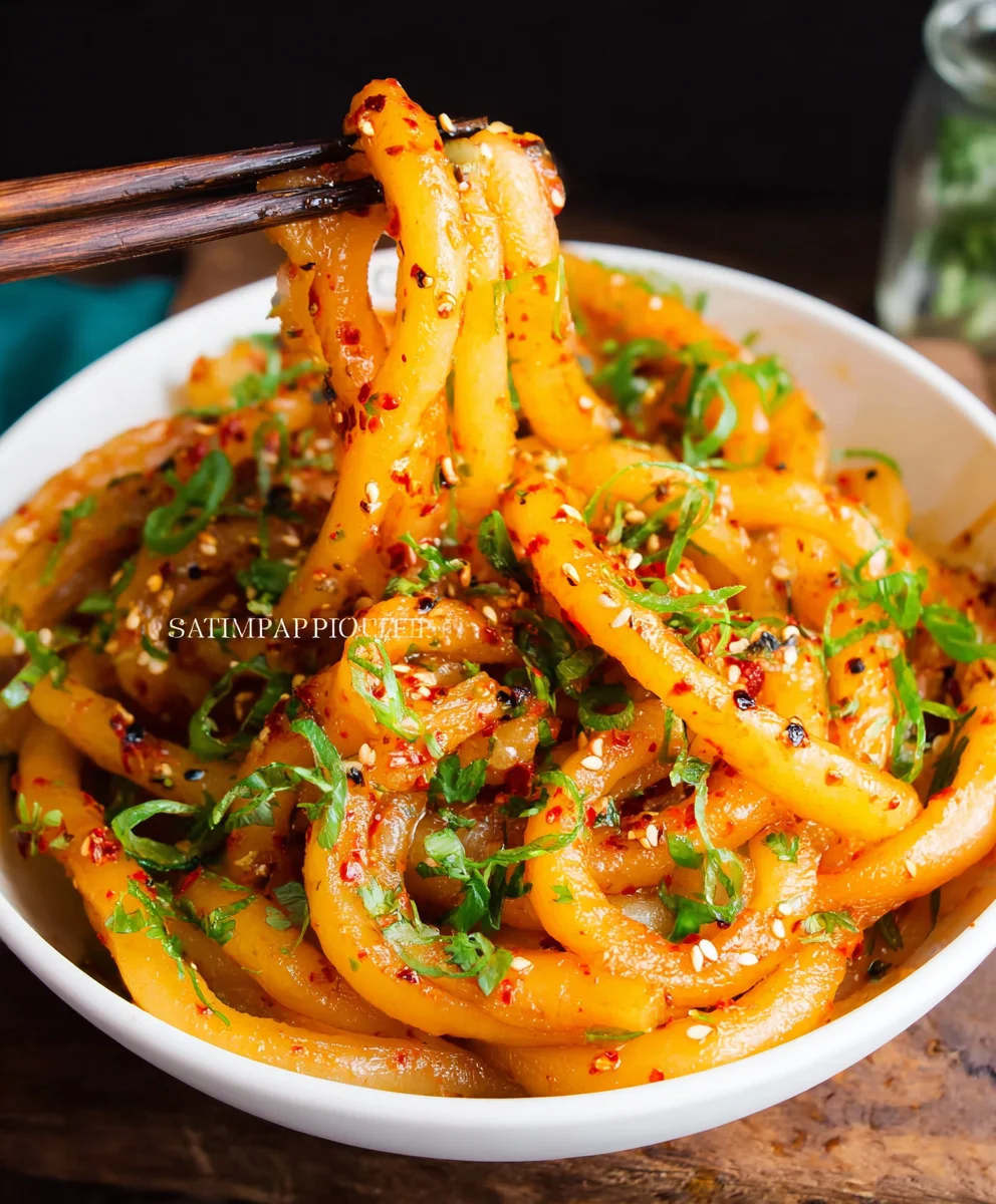Spicy Potato Noodles-Quick & Easy Beef Recipe