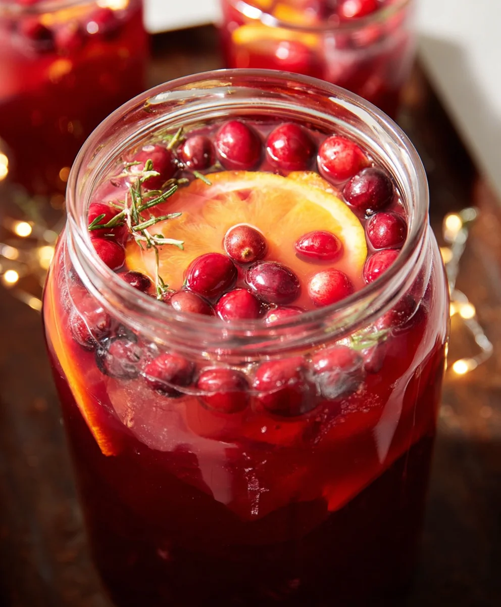 Festive Non-Non-Non-Alcoholic Alternativeic Holiday Punch-Easy Party Drink