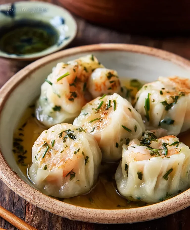 Shrimp and Chive Dumplings – Delicious Homemade Recipe