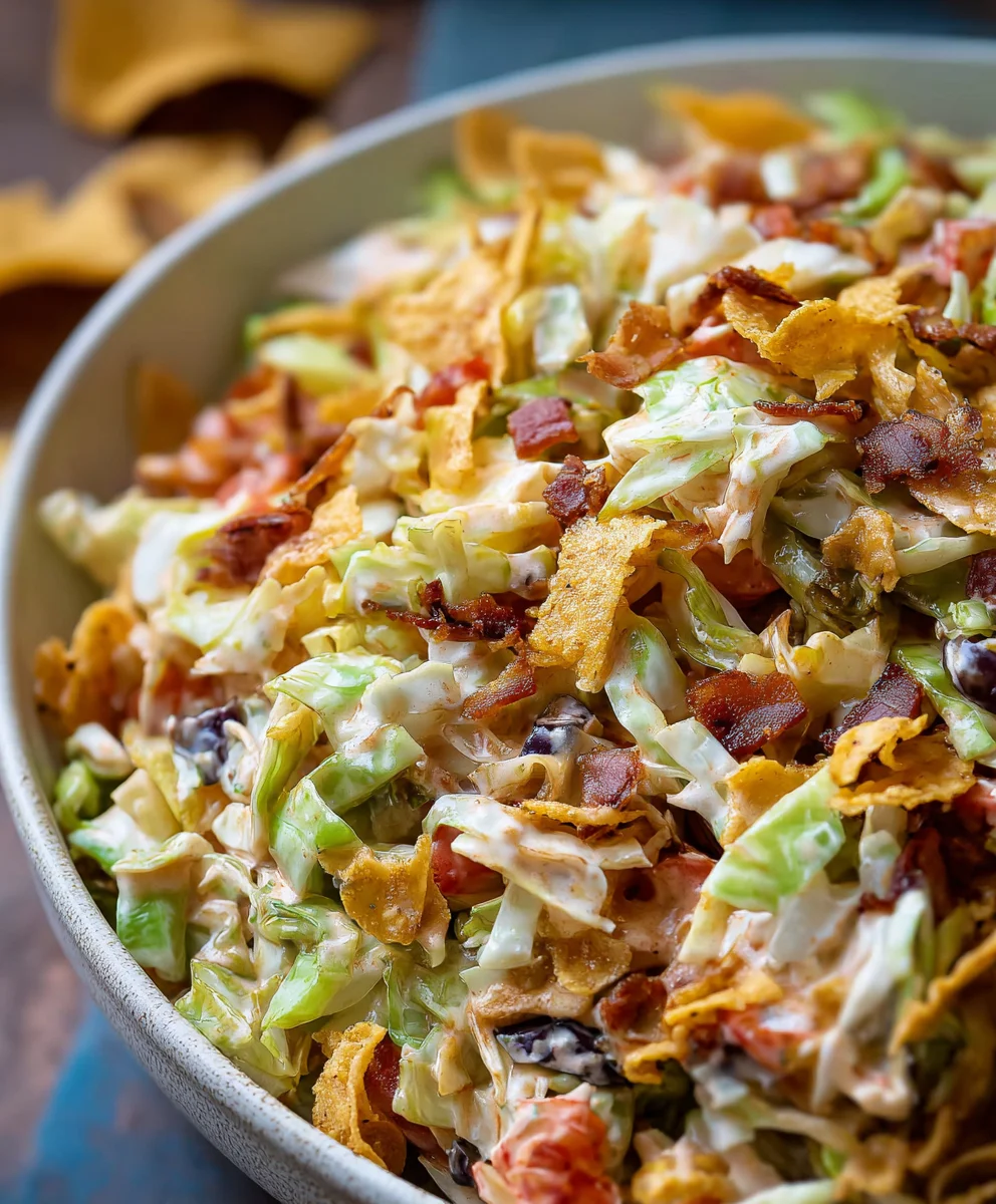 Frito Cowboy Cabbage Beef Skillet-Easy Recipe