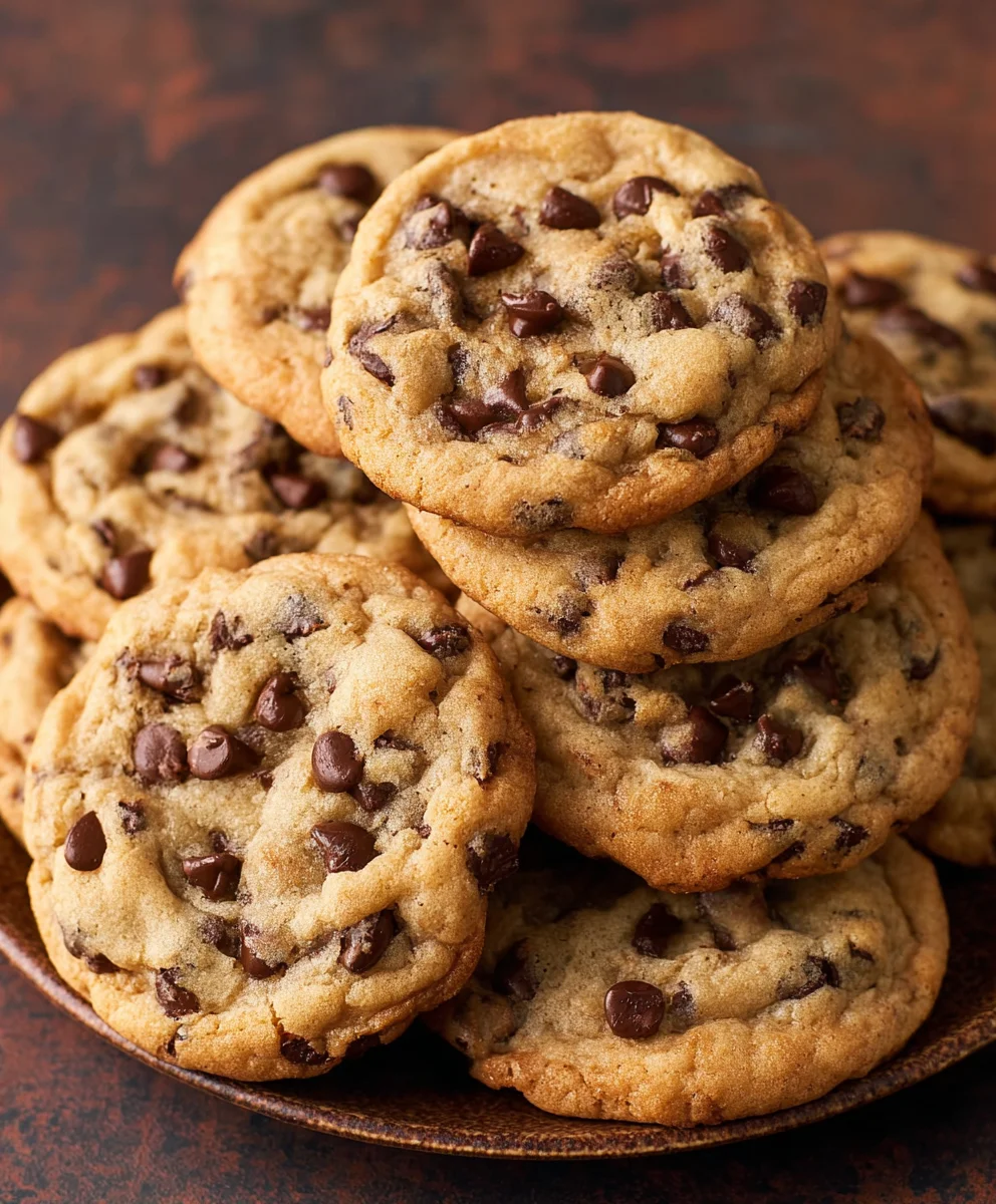 Bakery Style Chocolate Chip Cookies - Perfectly Chewy
