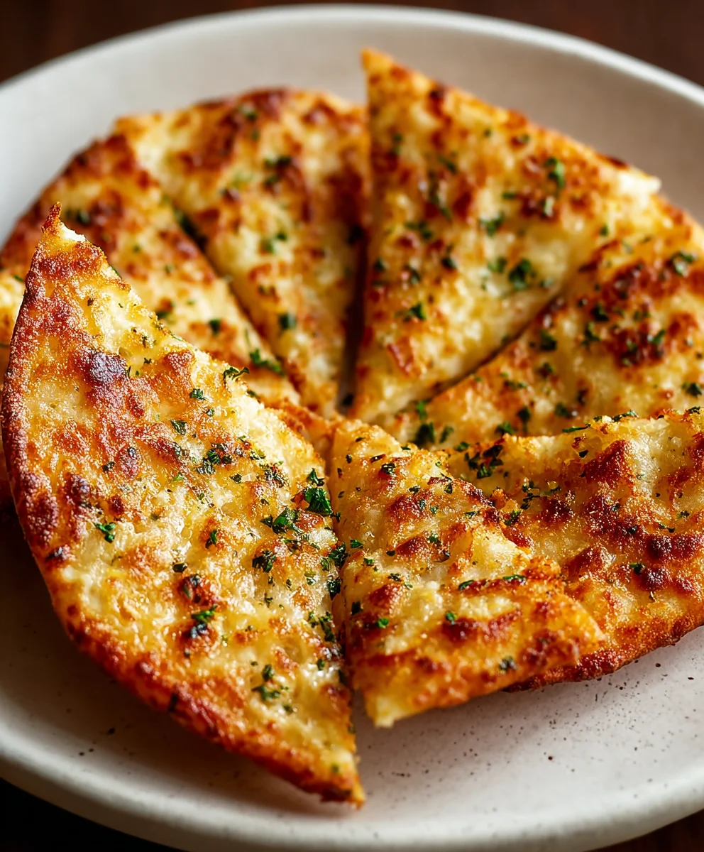 Air Fryer Garlic Tortilla Bread - Quick & Easy Recipe