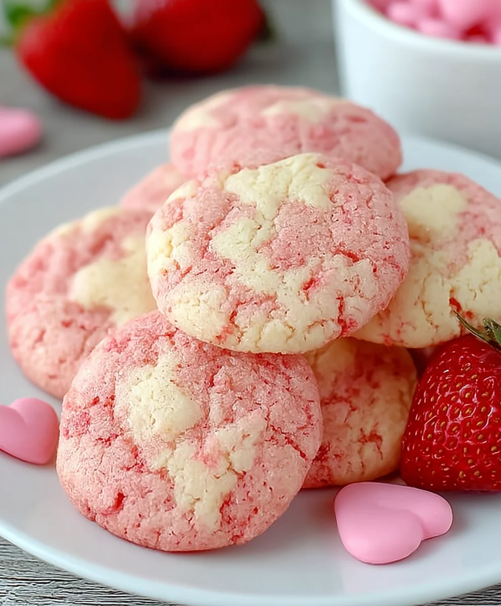 Vnon-alcoholic alentine Strawberry Cookies-Non-Non-Non-Alcoholic Alternativeic Alternative