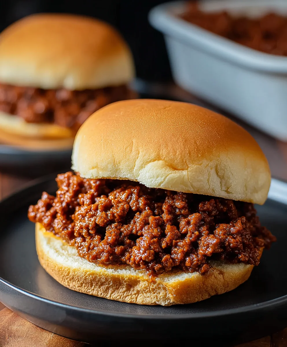 Easy Homemade Sloppy Joe Sandwiches- Quick & Delicious Recipe