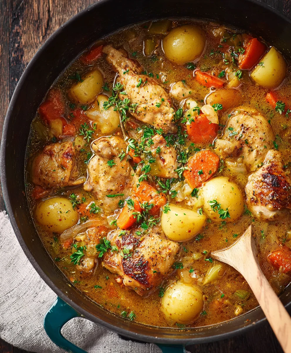 Hearty Chicken Stew Recipe - Easy Comfort Food