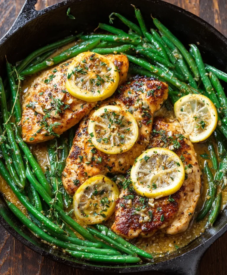 Easy Lemon Garlic Butter Beef Skillet – Chicken & Beans