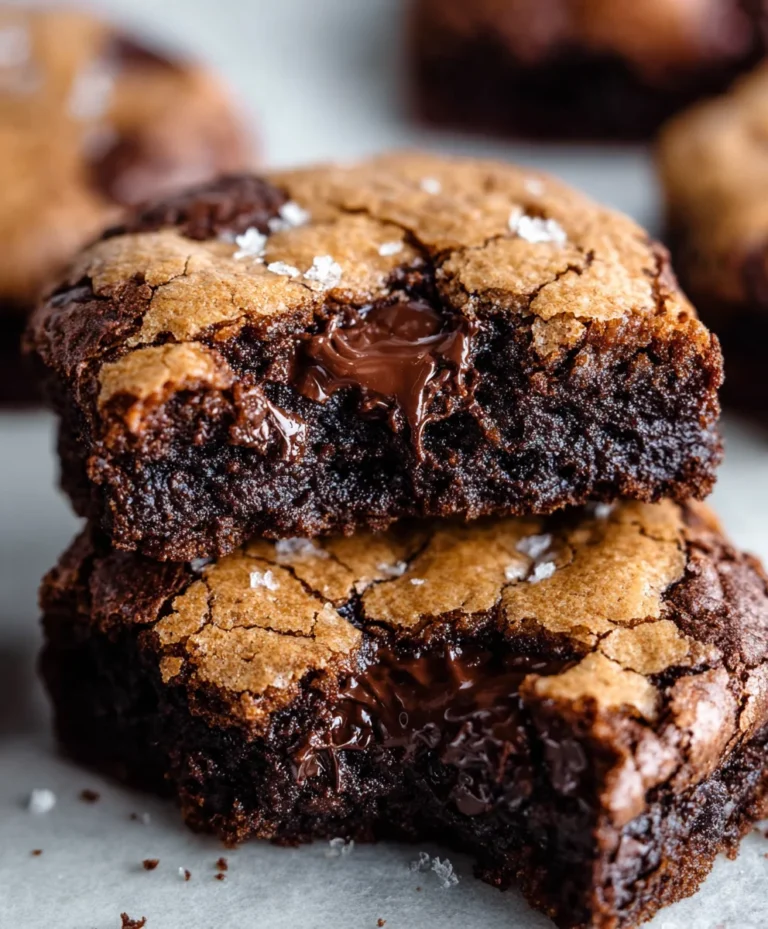 Fudgy Chewy Brookies-Best Chocolate Brownie Cookies