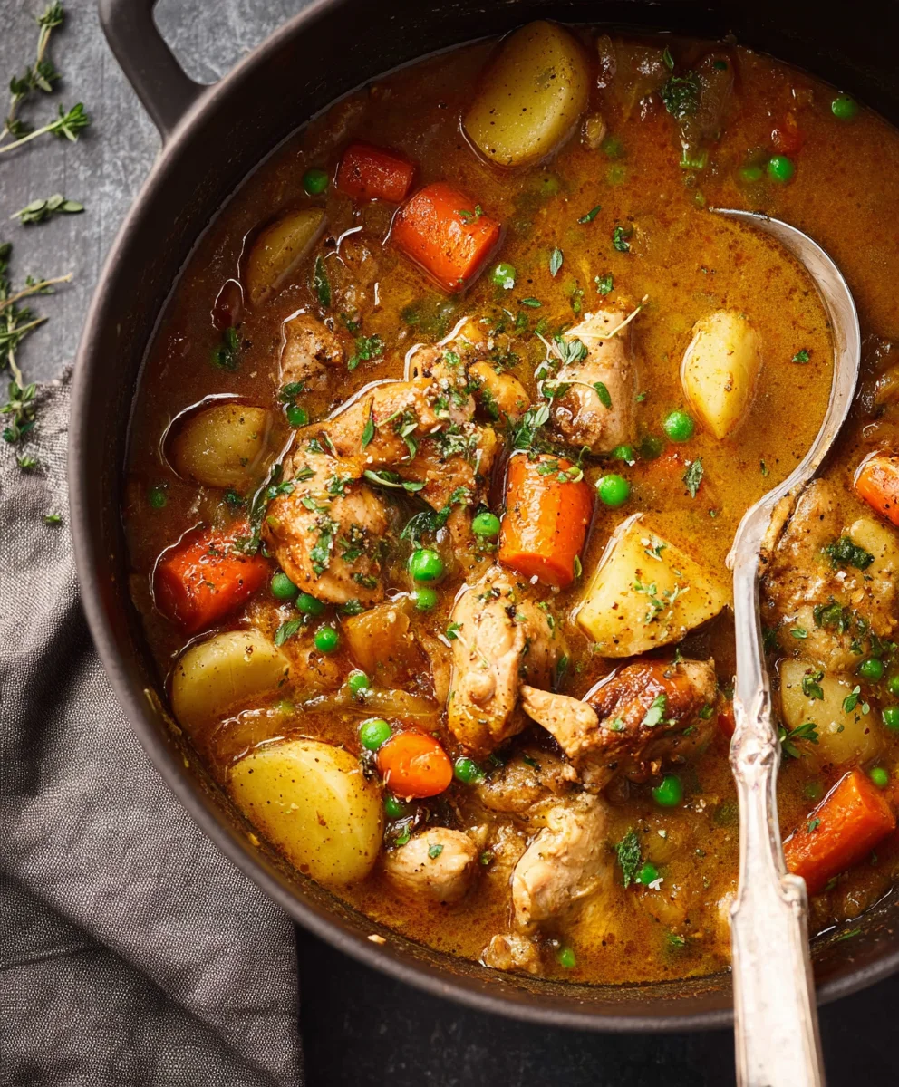 Hearty Chicken Stew Recipe - Easy Comfort Food