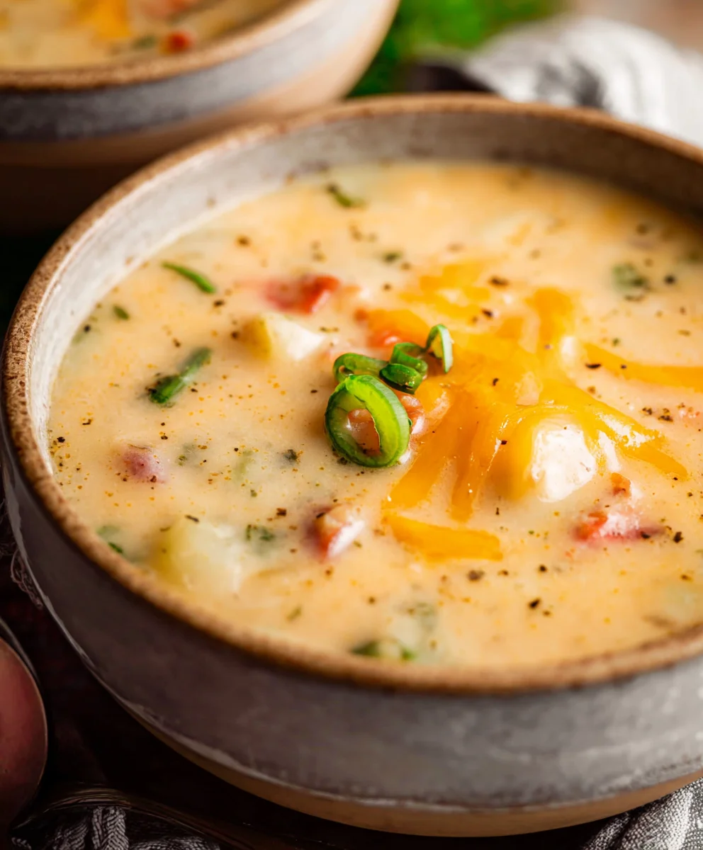 Easy Potato Soup Recipe-Comfort in a Bowl