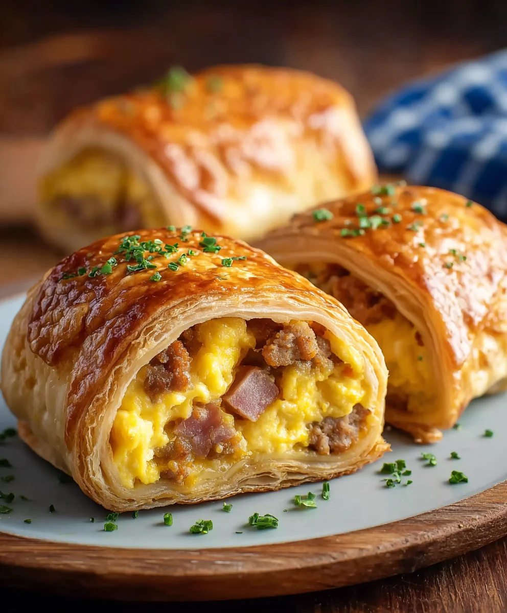 Sausage Egg Roll-Ups - Quick Easy Morning Treat