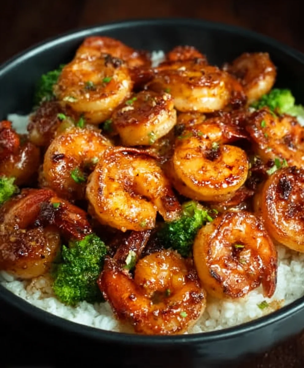 Honey Garlic Shrimp - High Protein Ultimate Recipe