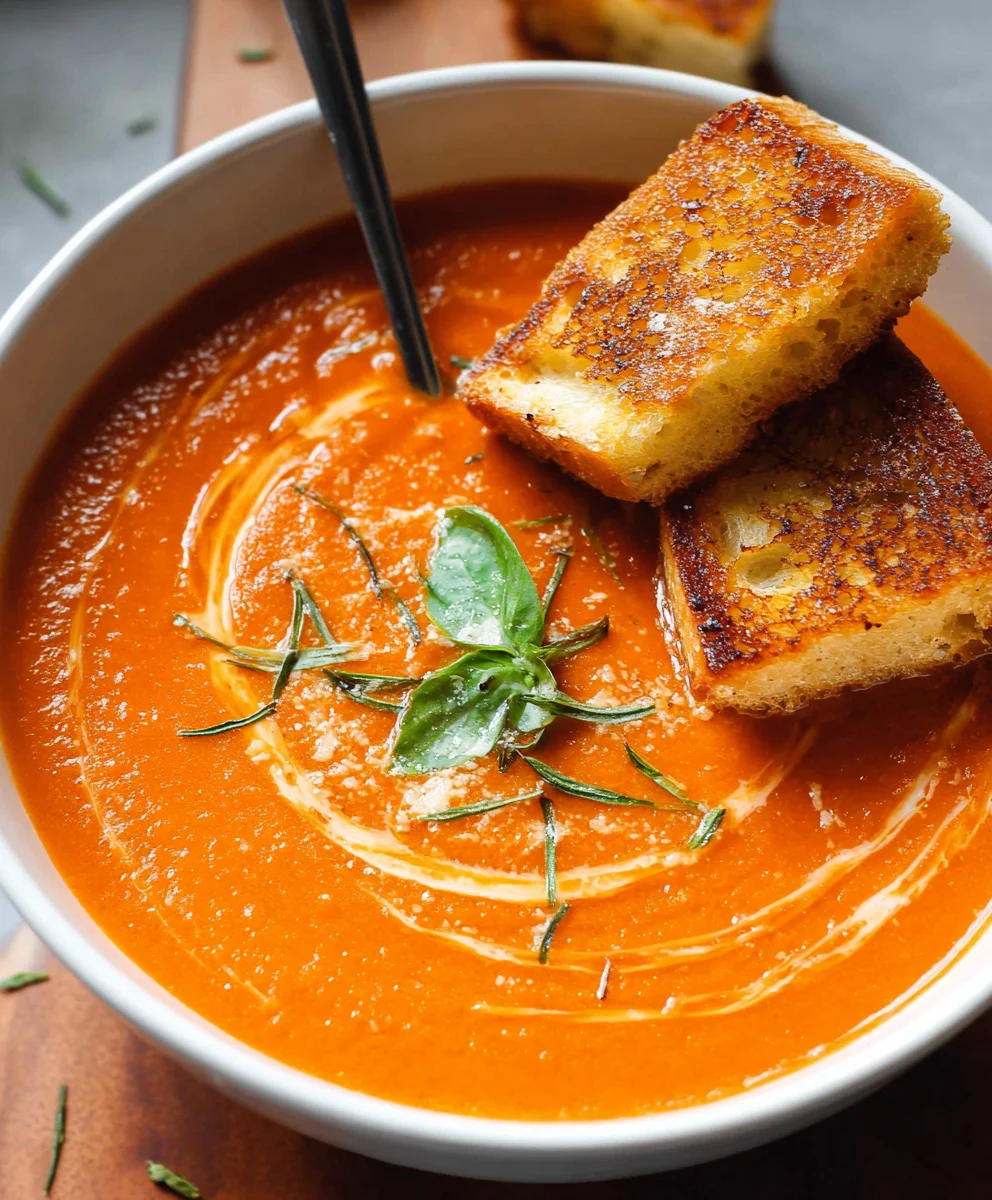Best Homemade Tomato Soup Simple & Delicious Recipe