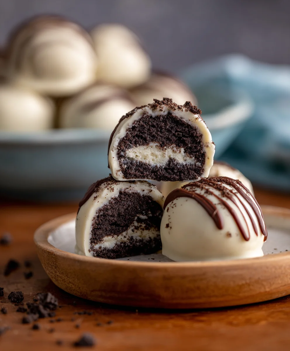 Easy Oreo Truffles-Quick No-Bake Dessert