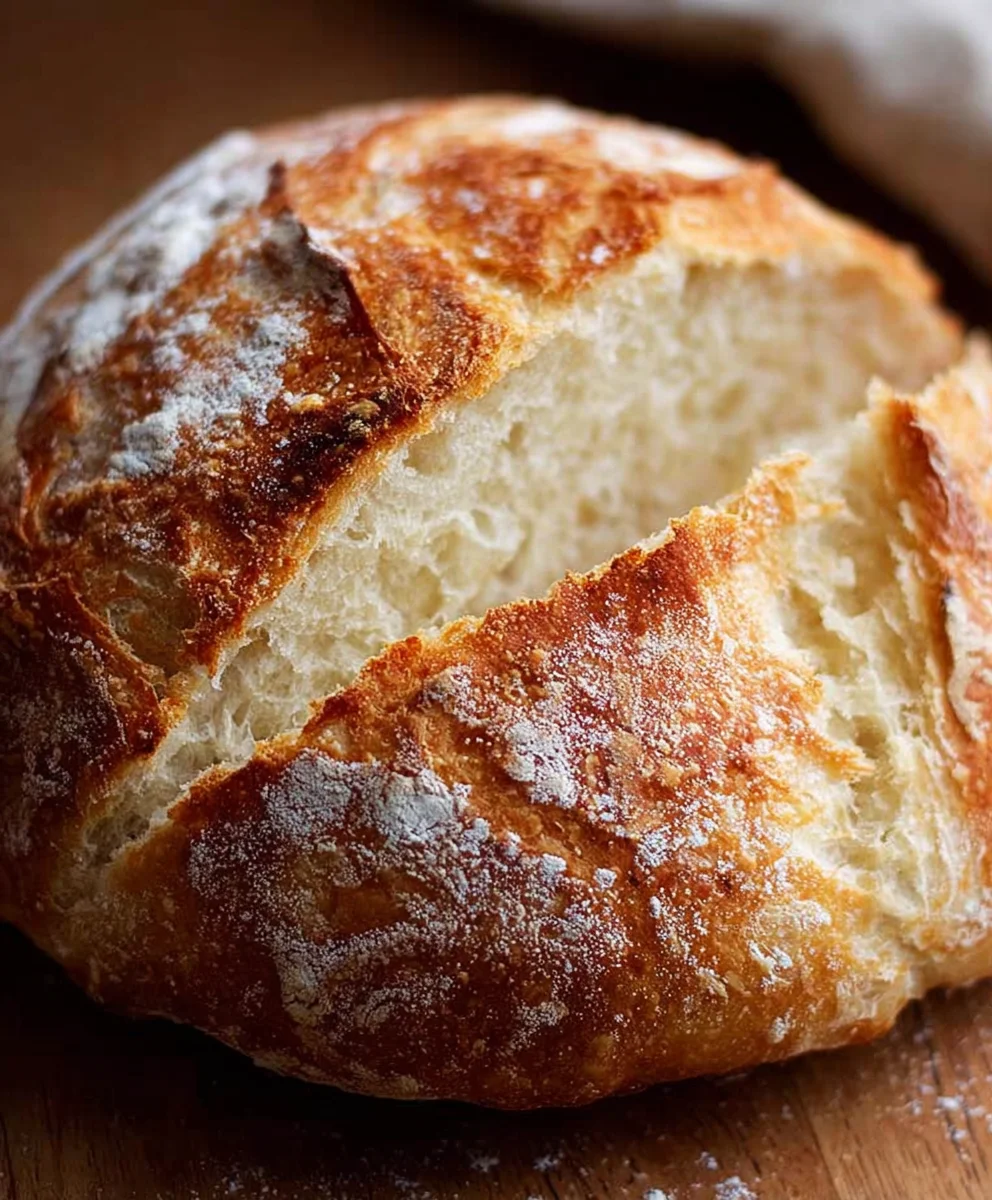 Easy Rustic Bread Recipe - Bake Delicious Homemade Loaf
