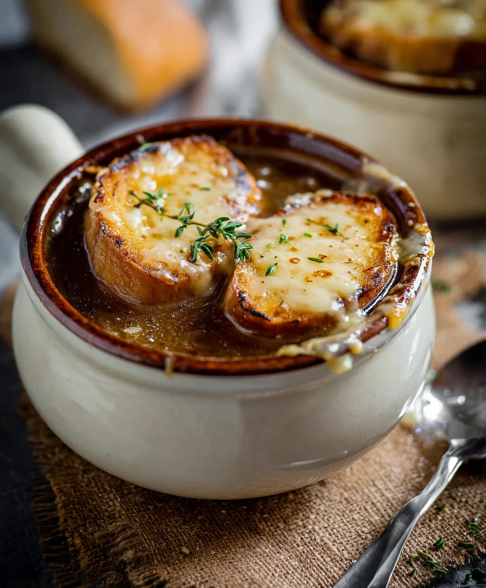 Classic French Onion Soup Recipe- Beefy & Delicious