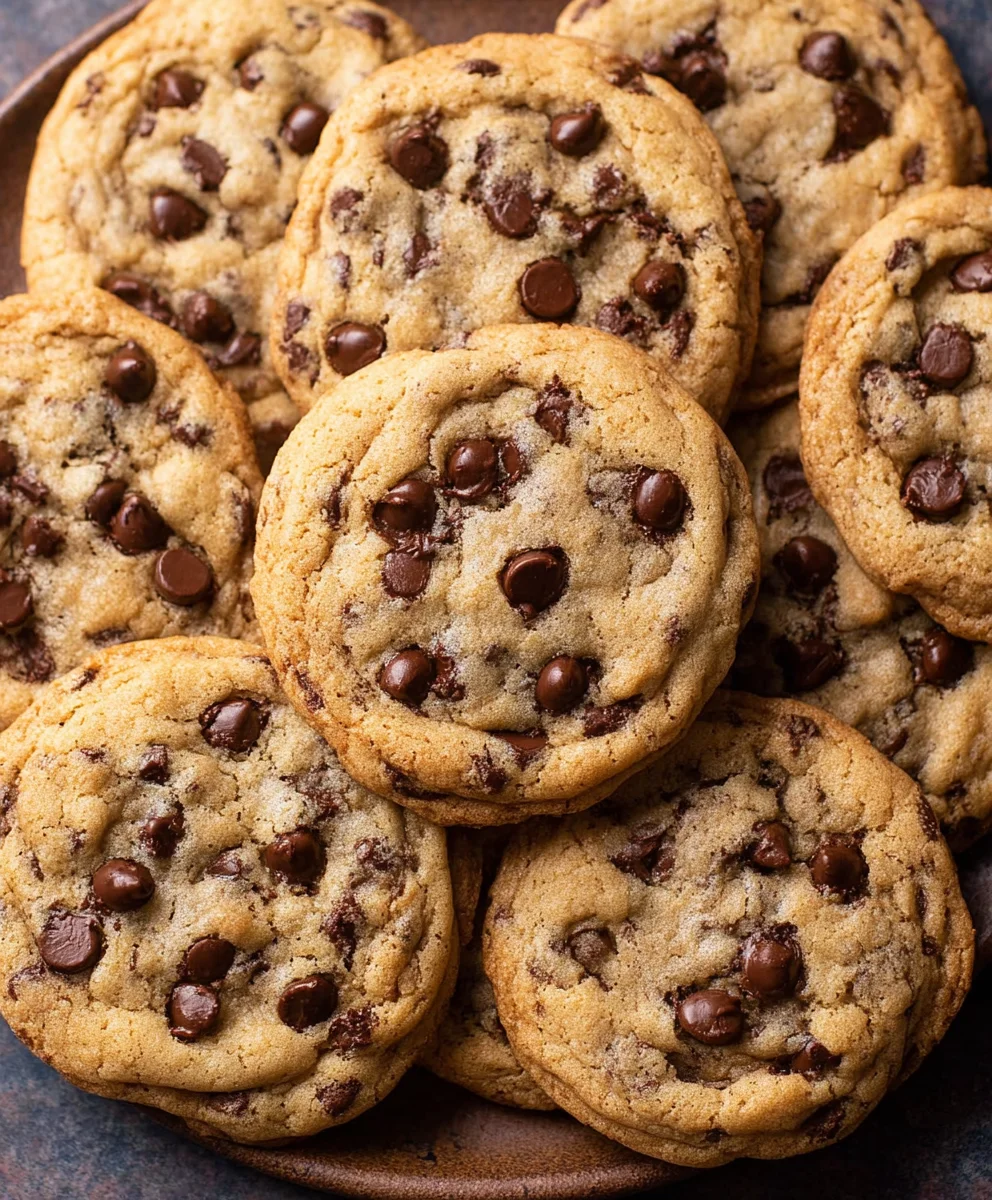 Bakery Style Chocolate Chip Cookies - Perfectly Chewy