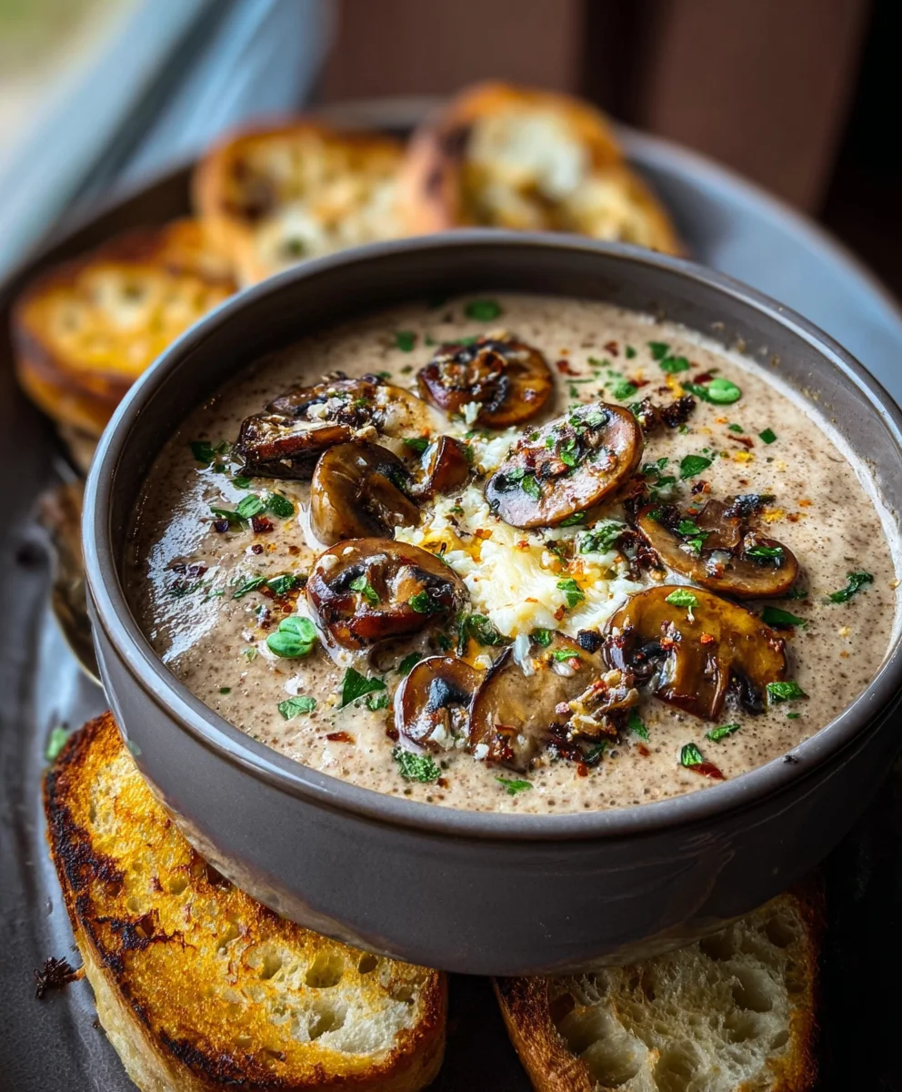 Creamy Mushroom Soup - Rich & Delicious Recipe