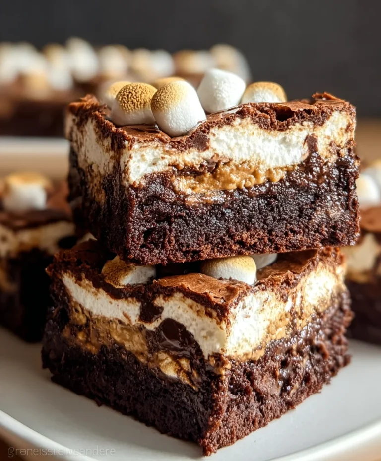 Gooey S’mores Brownies – Ultimate Chocolate Marshmallow Treat