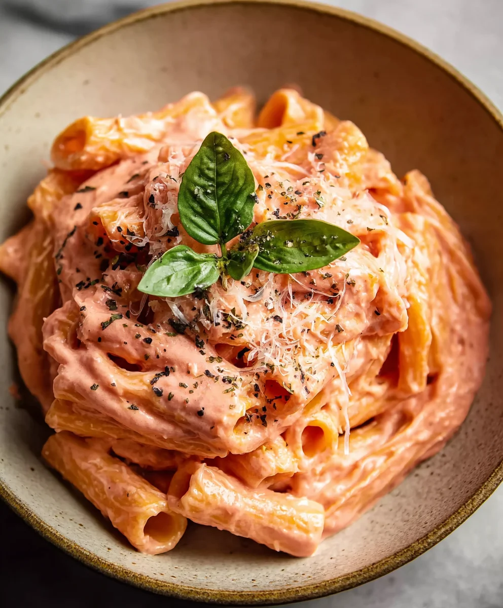 Easy Pink Sauce Pasta-Quick & Creamy Dinner Recipe