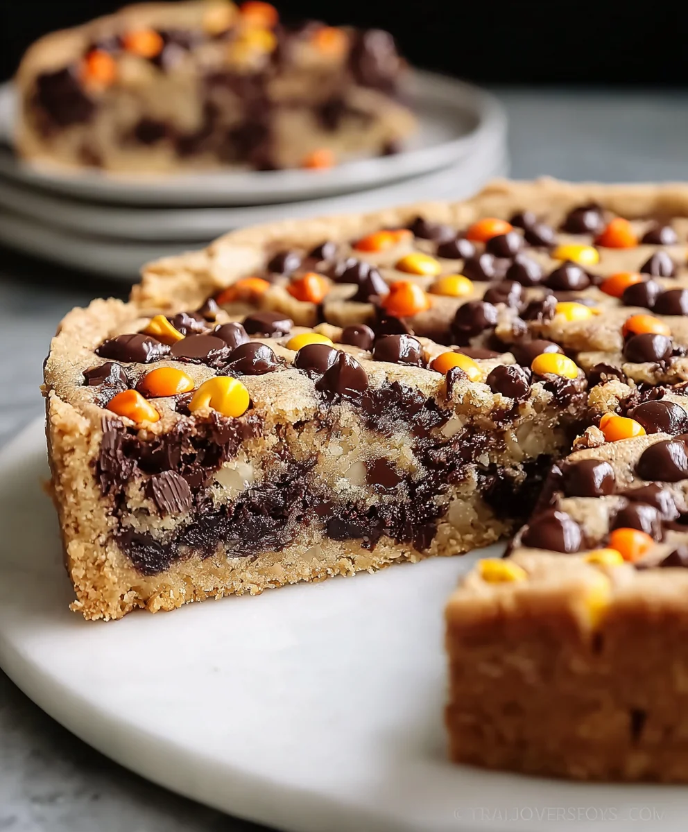 Giant Cookie Cake Recipe- Easy Dessert Idea