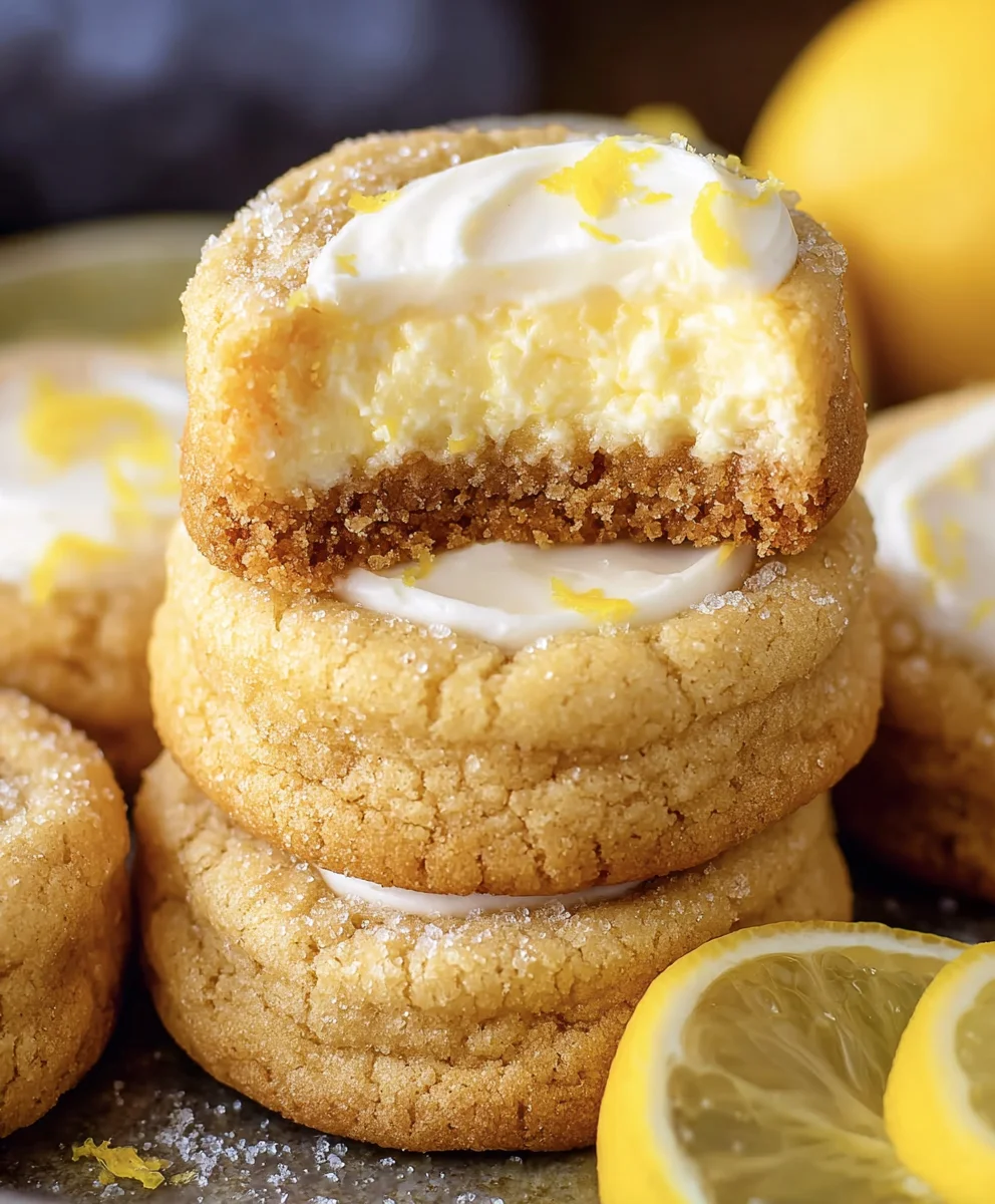 Lemon Cheesecake Cookies-Easy Delightful Recipe