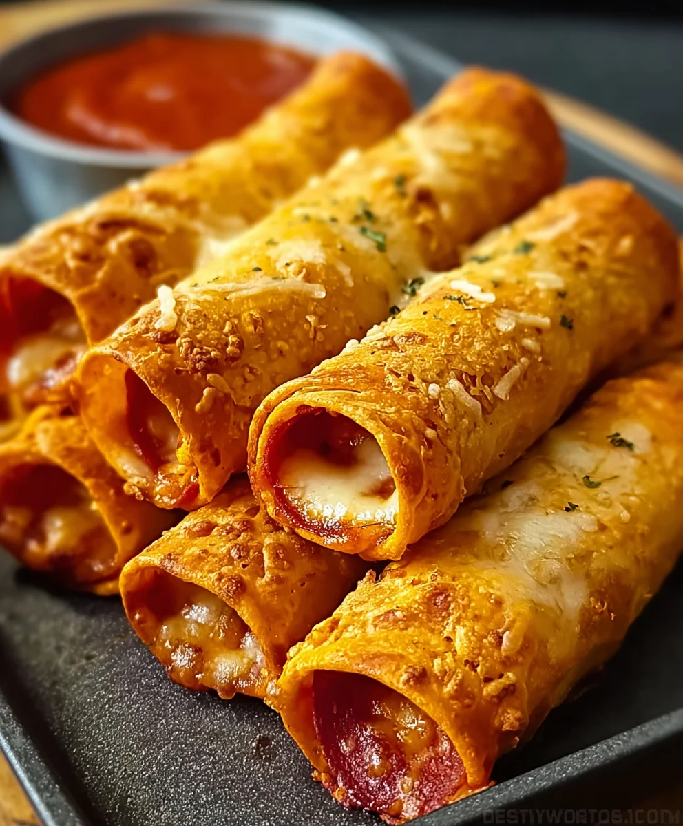 Doritos Pizza Rolls- Easy Cheesy Snack Recipe