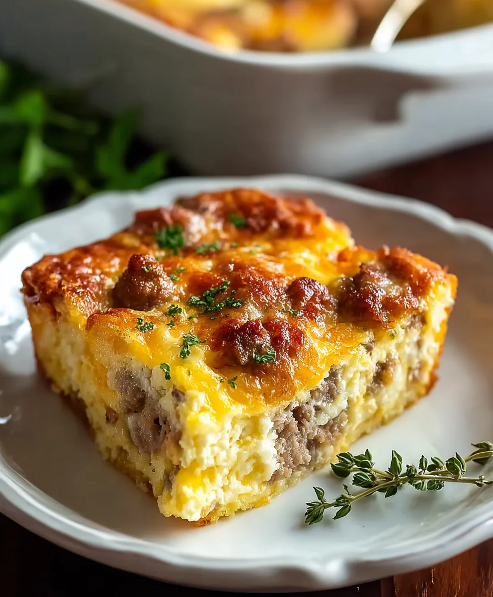 Easy Beef and Egg Casserole-Quick Breakfast Meal