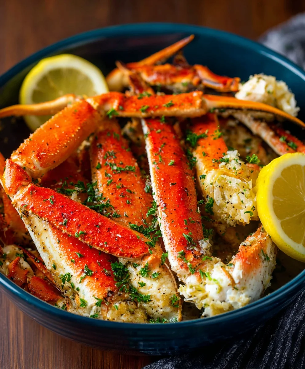 Garlic Butter Crab Legs- Delicious & Easy Recipe