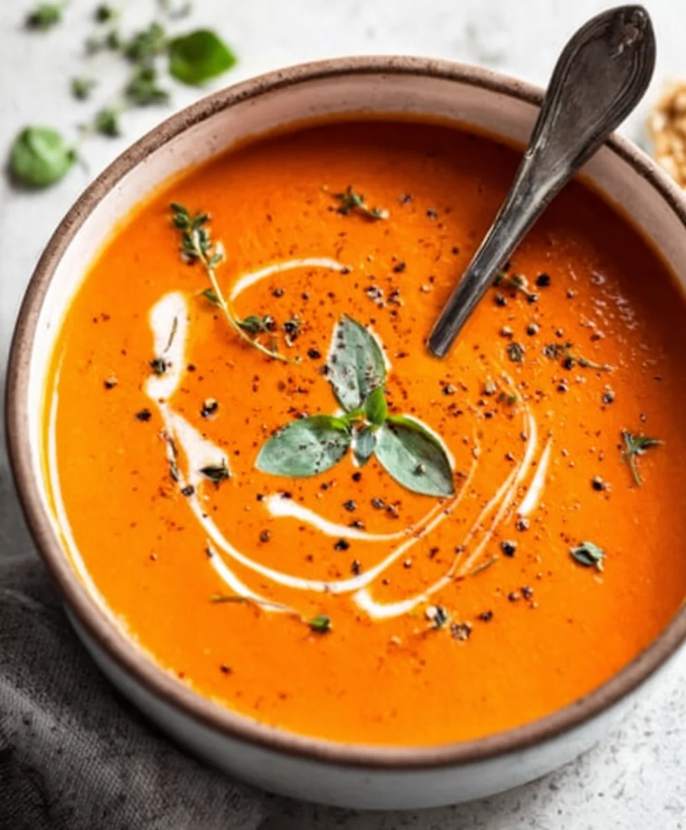 Creamy Tomato Soup Canned - Cozy Winter Meal