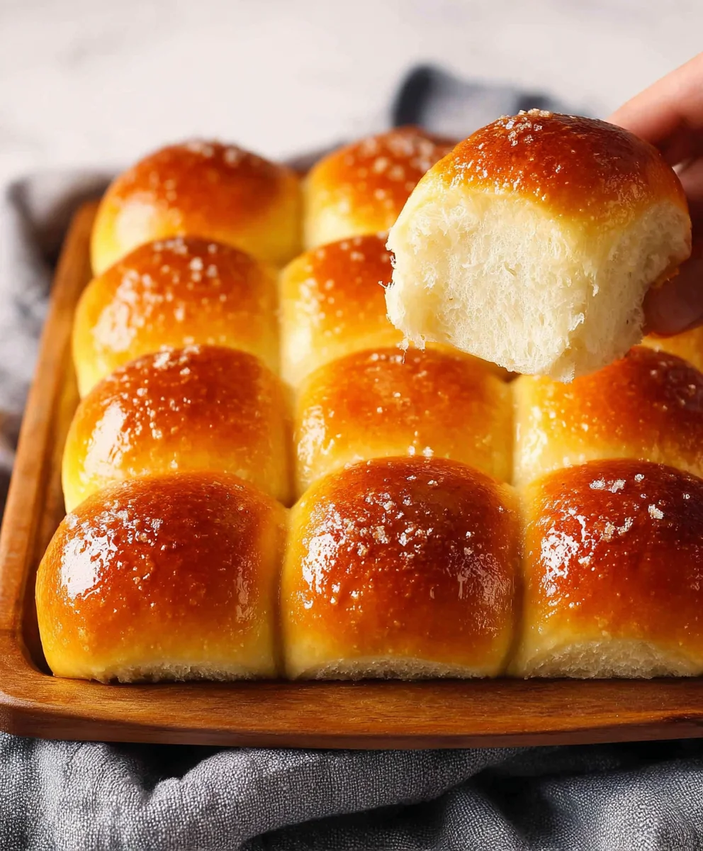 Easy Homemade Dinner Rolls-Soft & Fluffy Bread