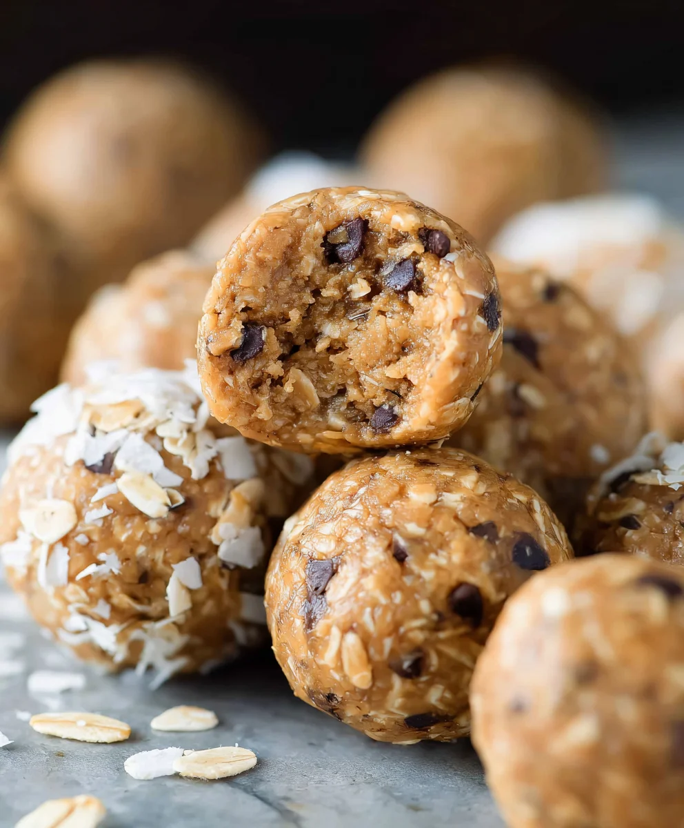 Easy No-Bake Protein Balls Recipe-Healthy Snack