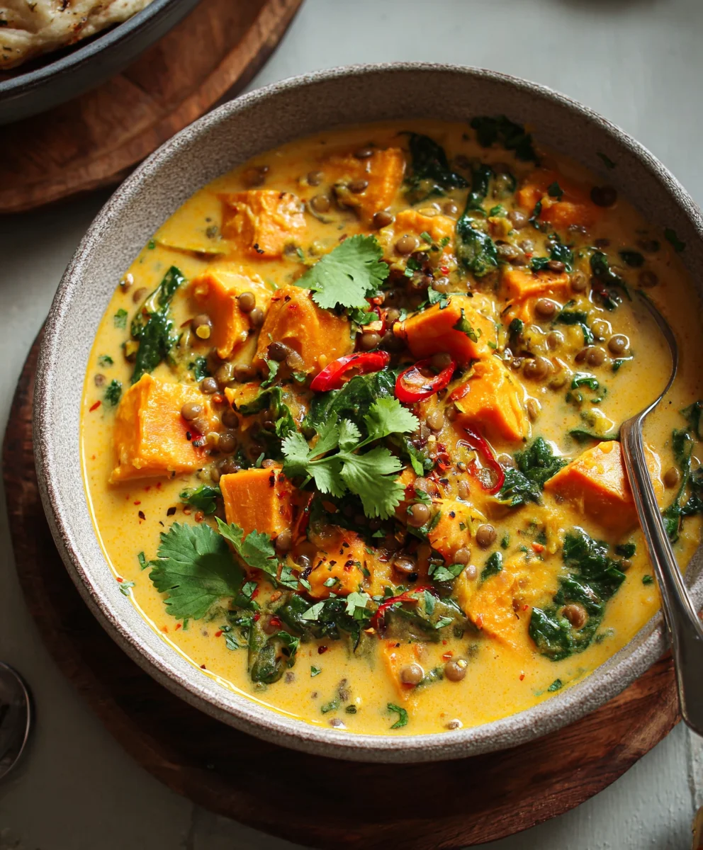 Sweet Potato Coconut Lentil Stew - Non-Non-Non-Alcoholic Alternativeic Non-Alcoholic Ale
