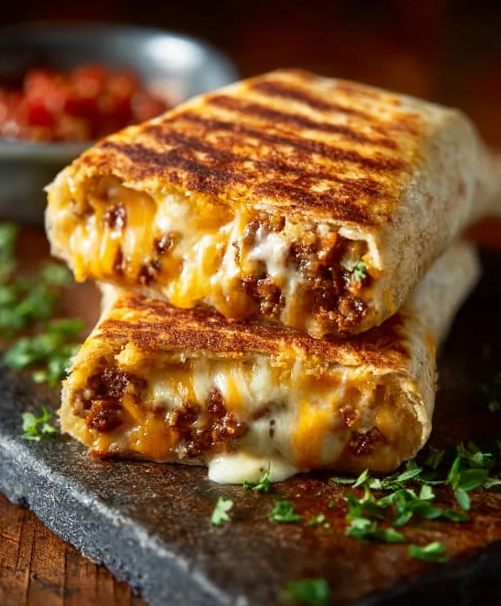Ultimate Grilled Cheese Burrito - Easy Recipe