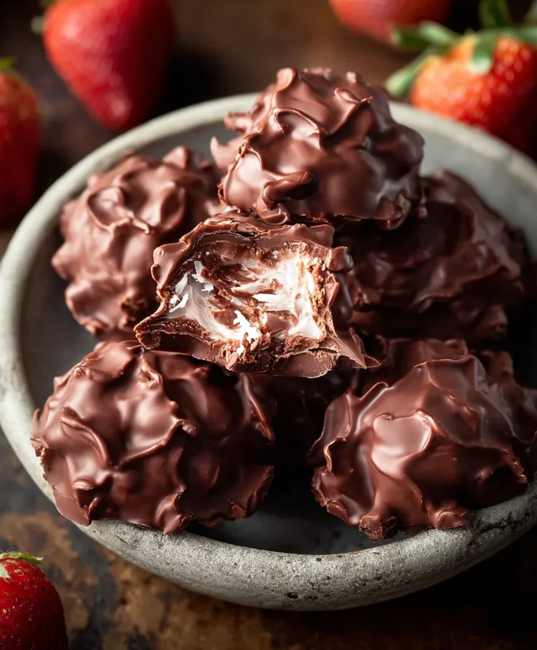 Frozen Chocolate Yogurt Clusters-Easy Healthy Treat