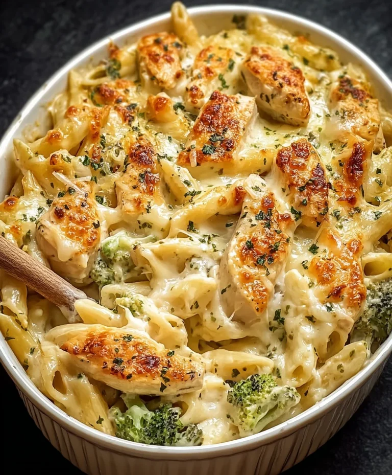 Easy Baked Chicken Alfredo- Creamy Comfort Dinner