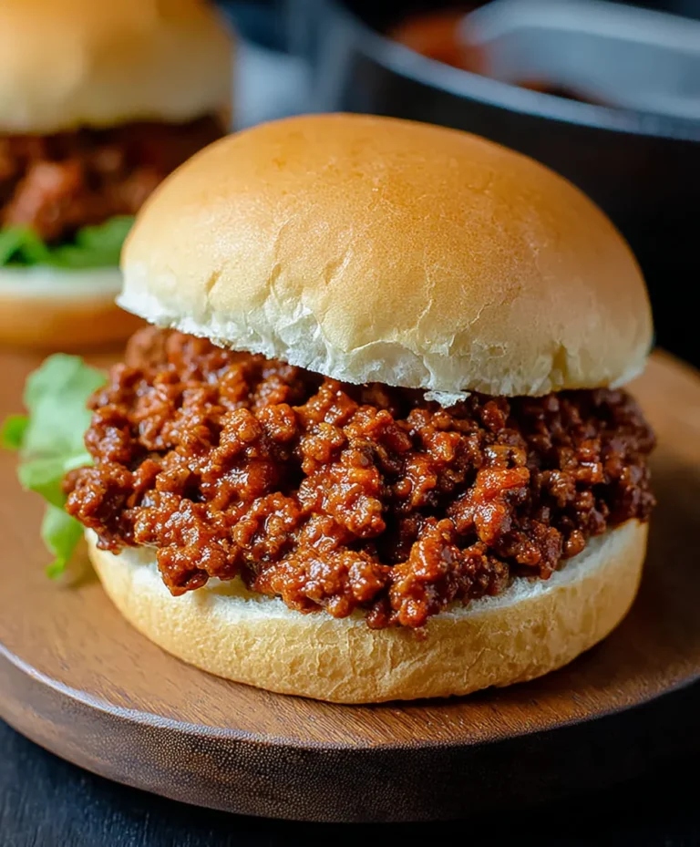 Easy Homemade Sloppy Joe Sandwiches- Quick & Delicious Recipe