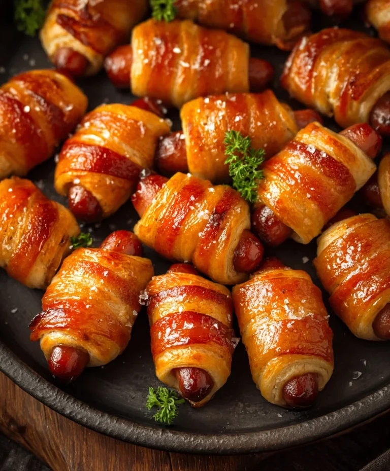 Sweet & Savory Glazed Beef in a Blanket Recipe