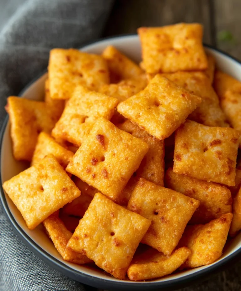 Gluten Free Cheez-Its – Crispy Homemade Cheesy Snack