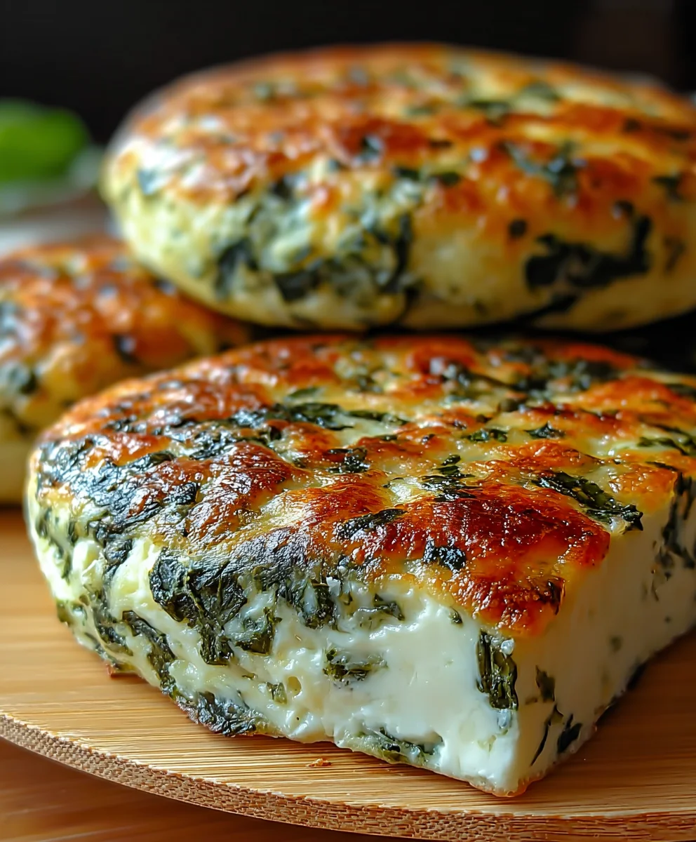 Easy Spinach Cottage Cheese Flagels Recipe