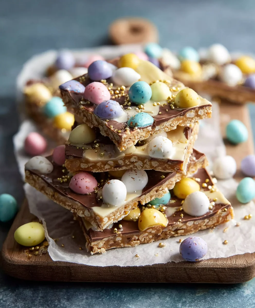 Easy Easter Toffee-Festive Spring Treat