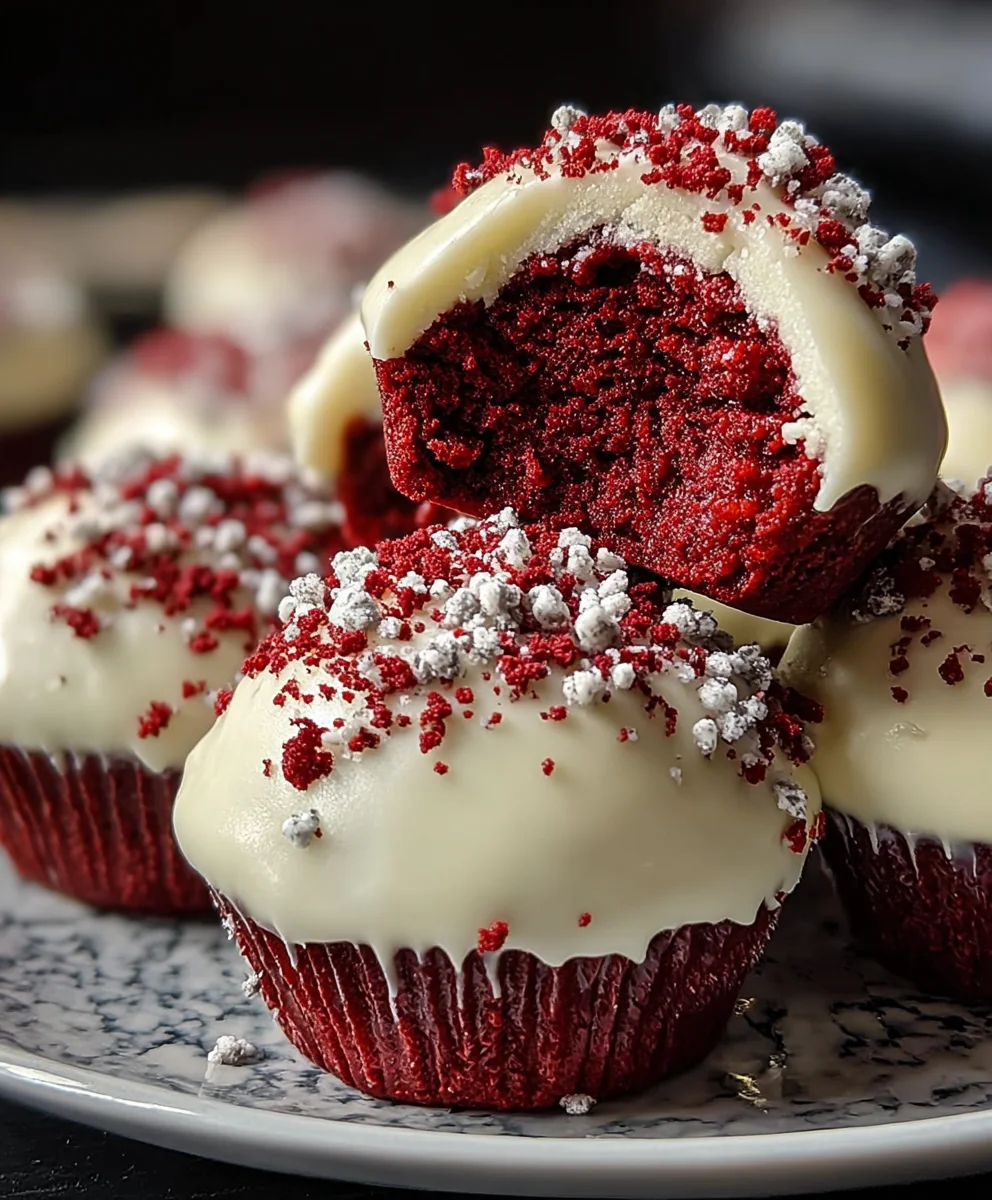 Cookies-Cream Red Velvet Bites-Decadent Treats