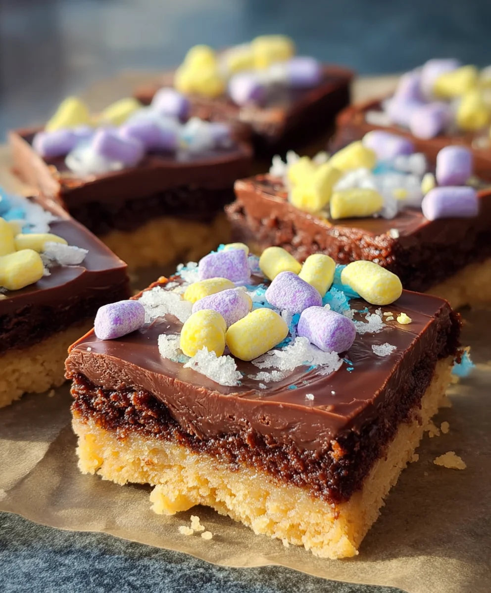 Easy Peep Bars Recipe-Sweet Springtime Treat
