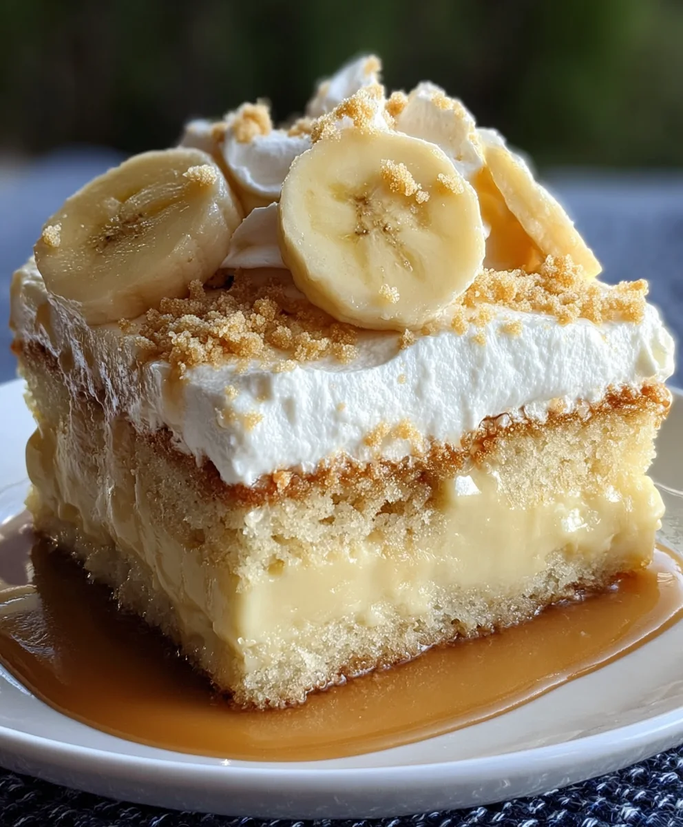 Banana Pudding Tres Leches Cake Recipe