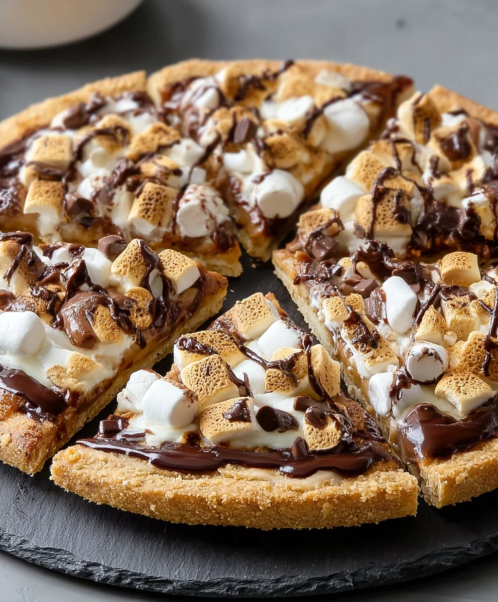 Easy Smores Pizza Recipe - Delicious Dessert Treat