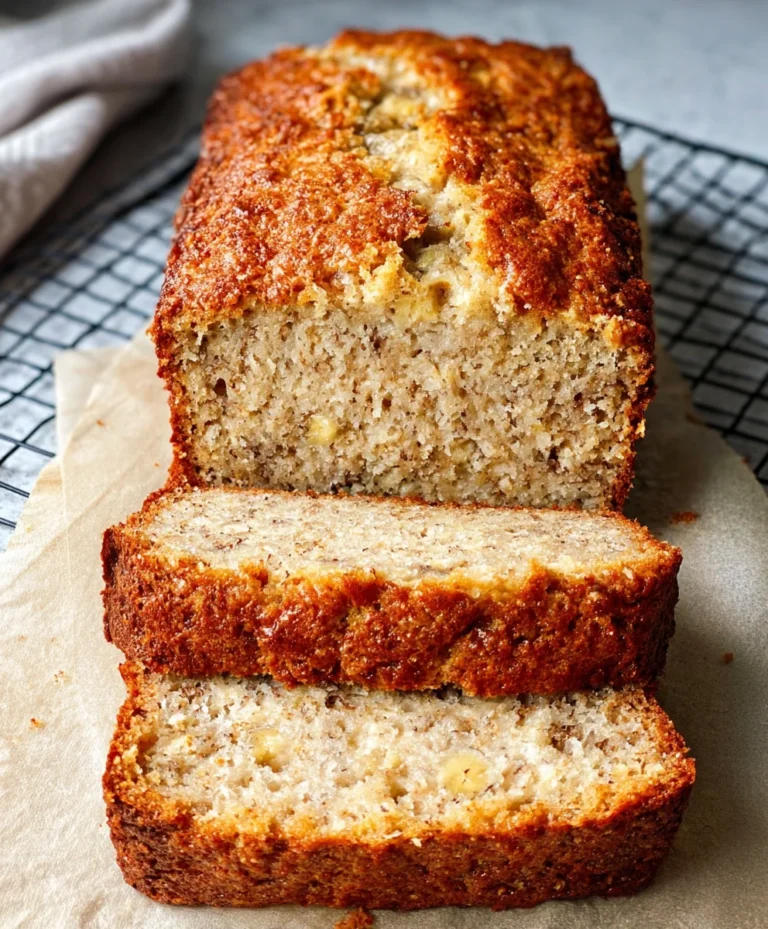 Moist Cottage Cheese Banana Bread Recipe