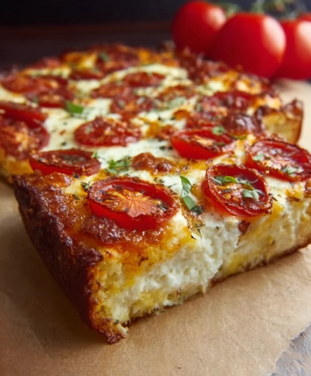 Pizza Cottage Cheese Bake - Easy Low-Carb Meal